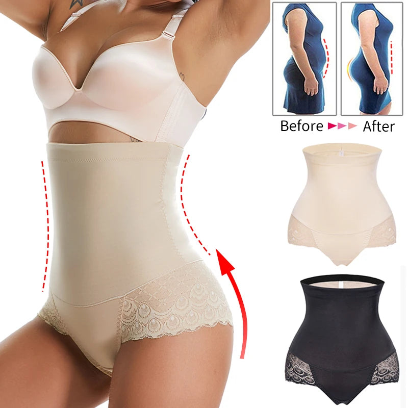 High Waist Shapewear Butt Lifter Tummy Control Panties Body Shaper Slimming Underwear Waist Trainer Butt Lifter Modeling Shorts