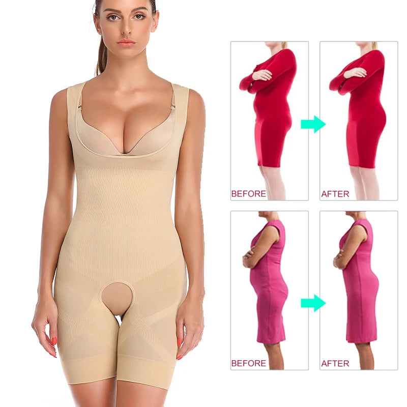 Women shapewear Body Shaper Slimming underwear Bodysuit Waist Shaper slimming pants Waist Trainer Tummy Full Body butt lifter